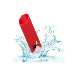 Calexotics Stimulateur de clitoris avec langue Kyst Flicker Rouge
